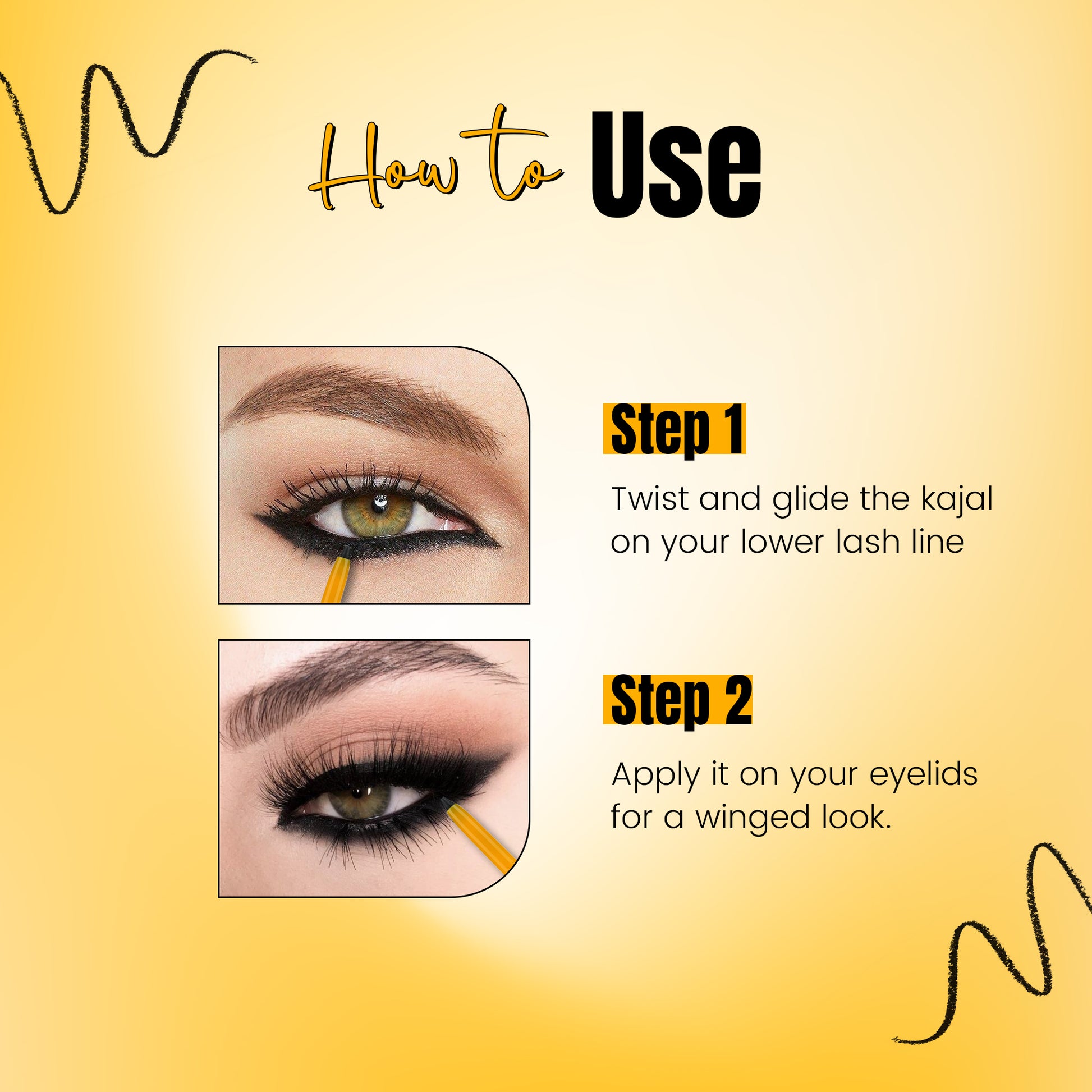 Auto Kajal & Professional Eyeliner