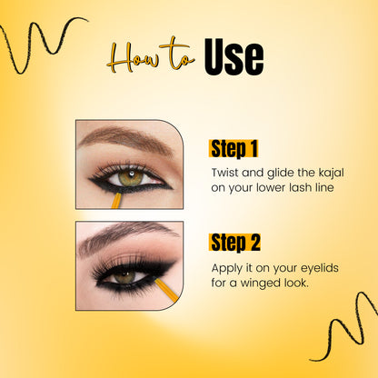 Auto Kajal & Professional Eyeliner