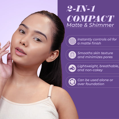 Airbrush 2 in 1 Oil Control Compact