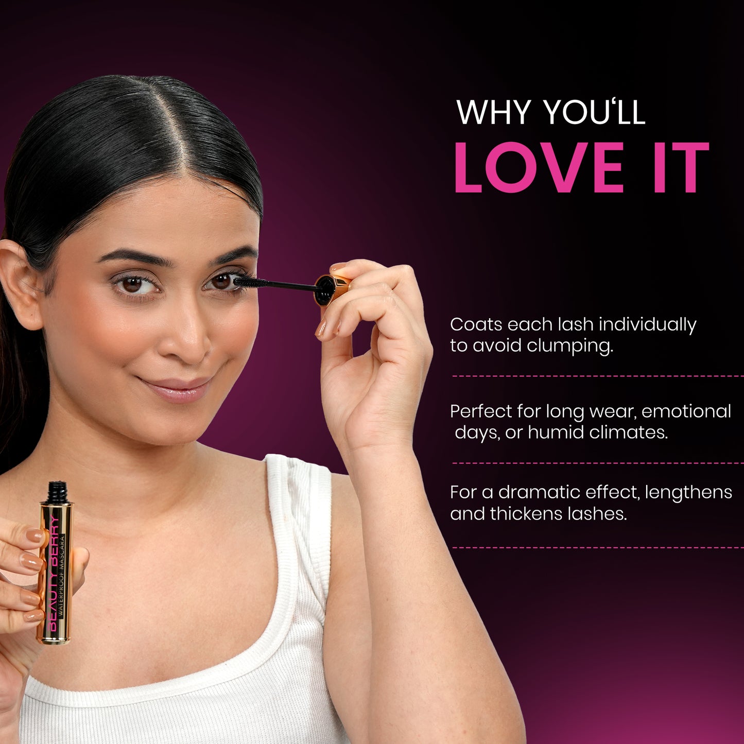 Beauty Berry Waterproof Mascara