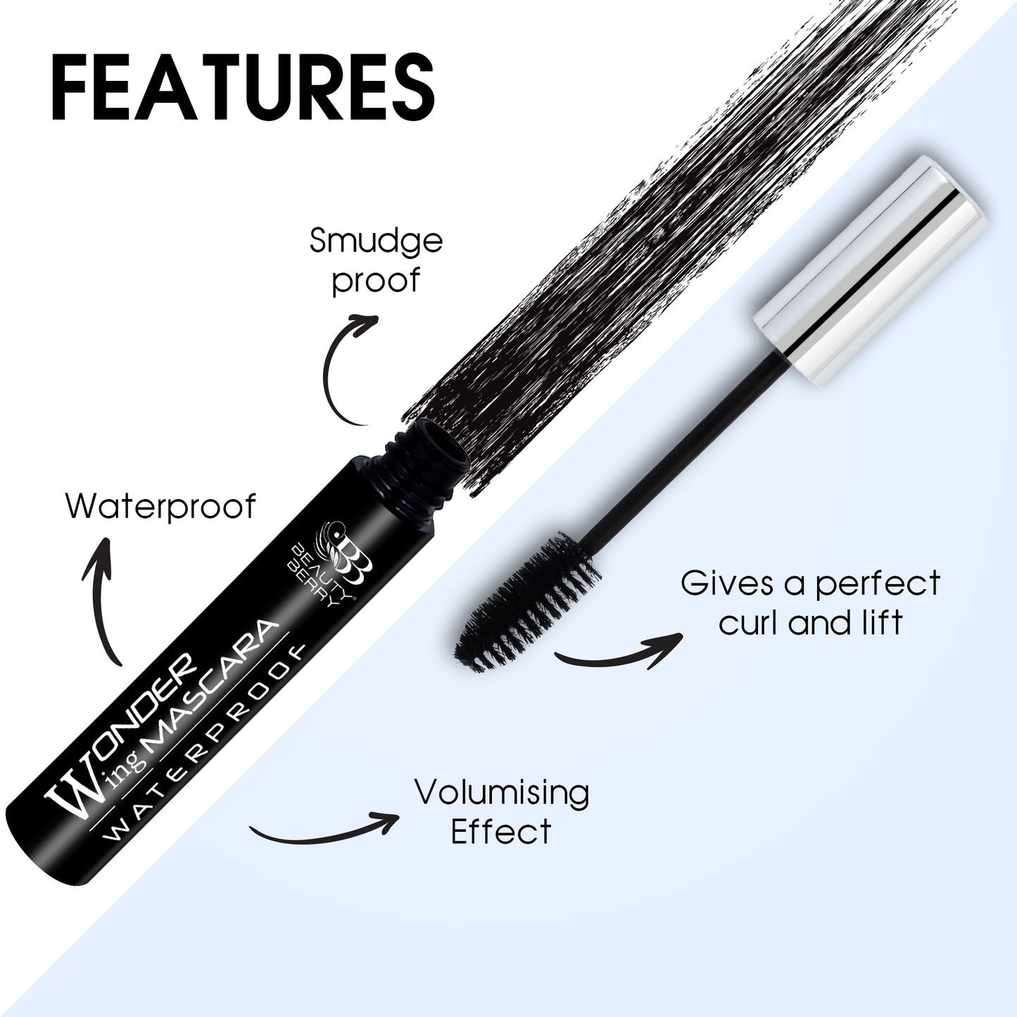 Beauty Berry Wonder Wing Waterproof Mascara