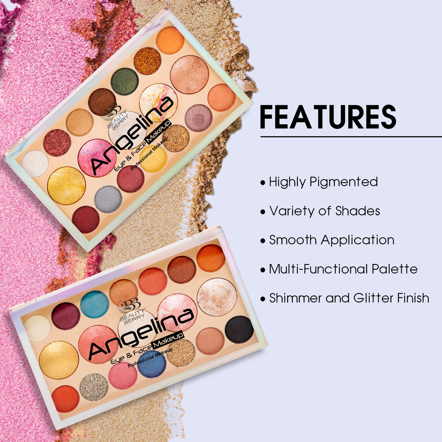 Beauty Berry Angelina Face and Eye Makeup