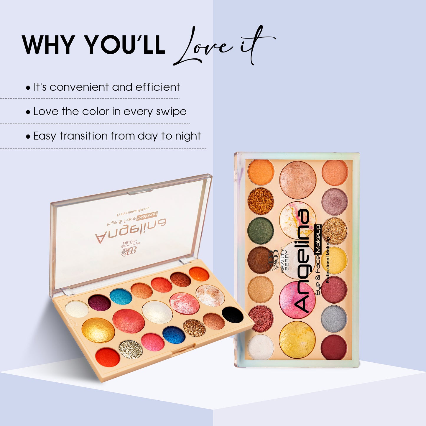 Beauty Berry Angelina Face and Eye Makeup