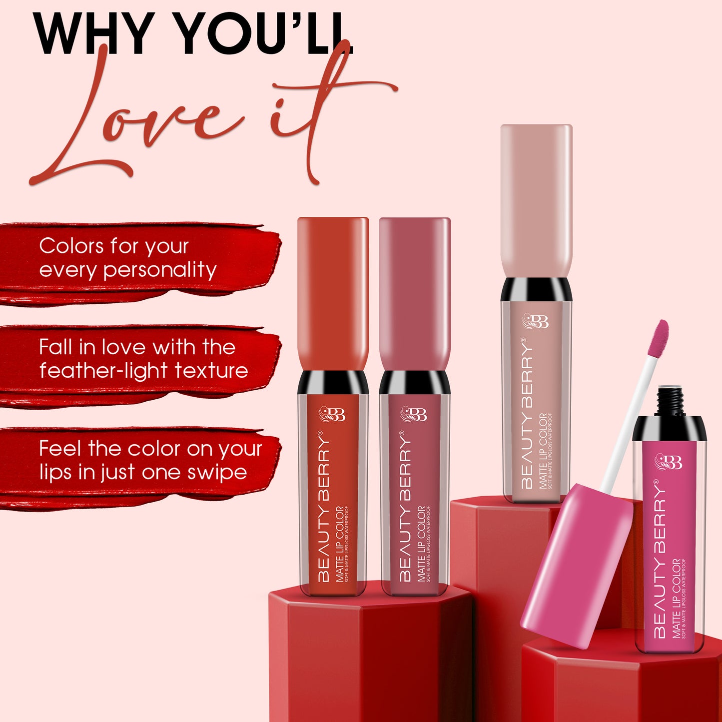 Beauty Berry Matte Lip Color