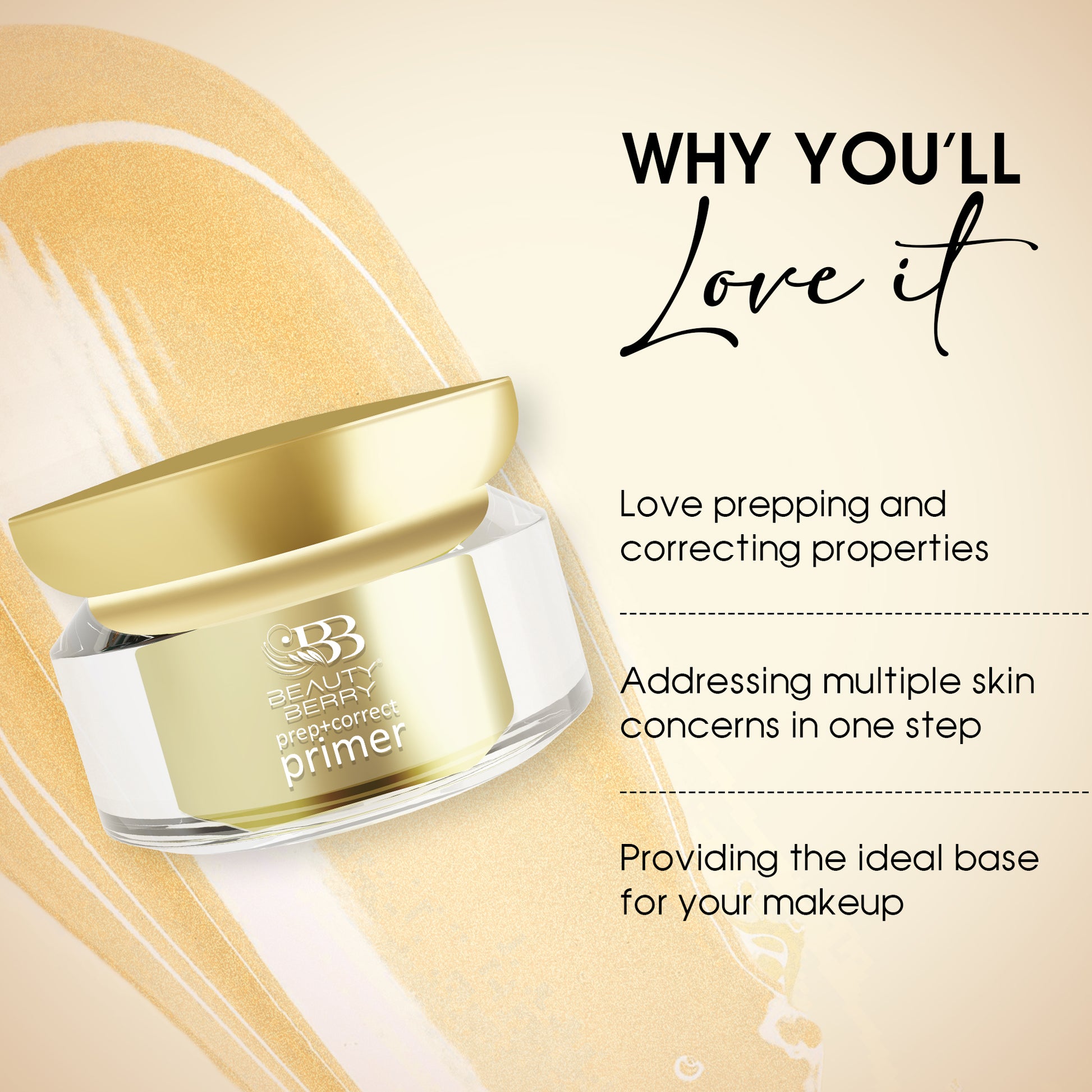 Beauty Berry Prep + Correct Primer