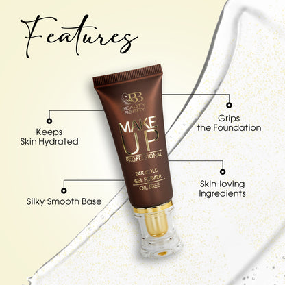 Beauty Berry Make Up Professional  24 K Gold Gel Primer