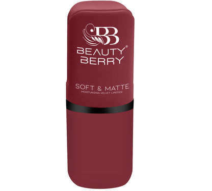Beauty Berry Soft & Matte Moisturizing  & Velvet Lipstick