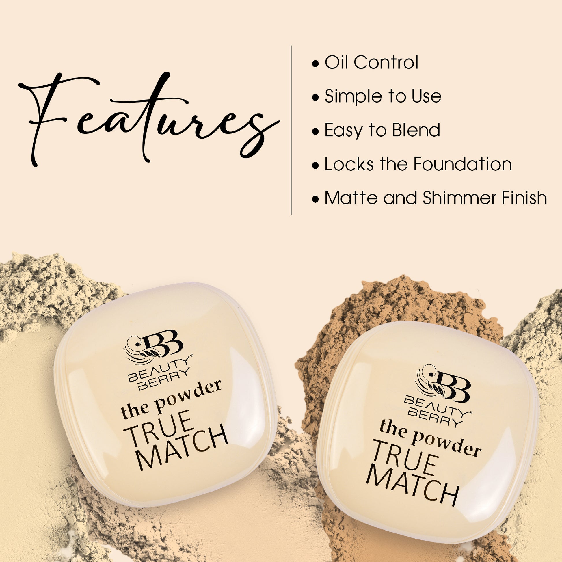 Beauty Berry True Match Compact Powder