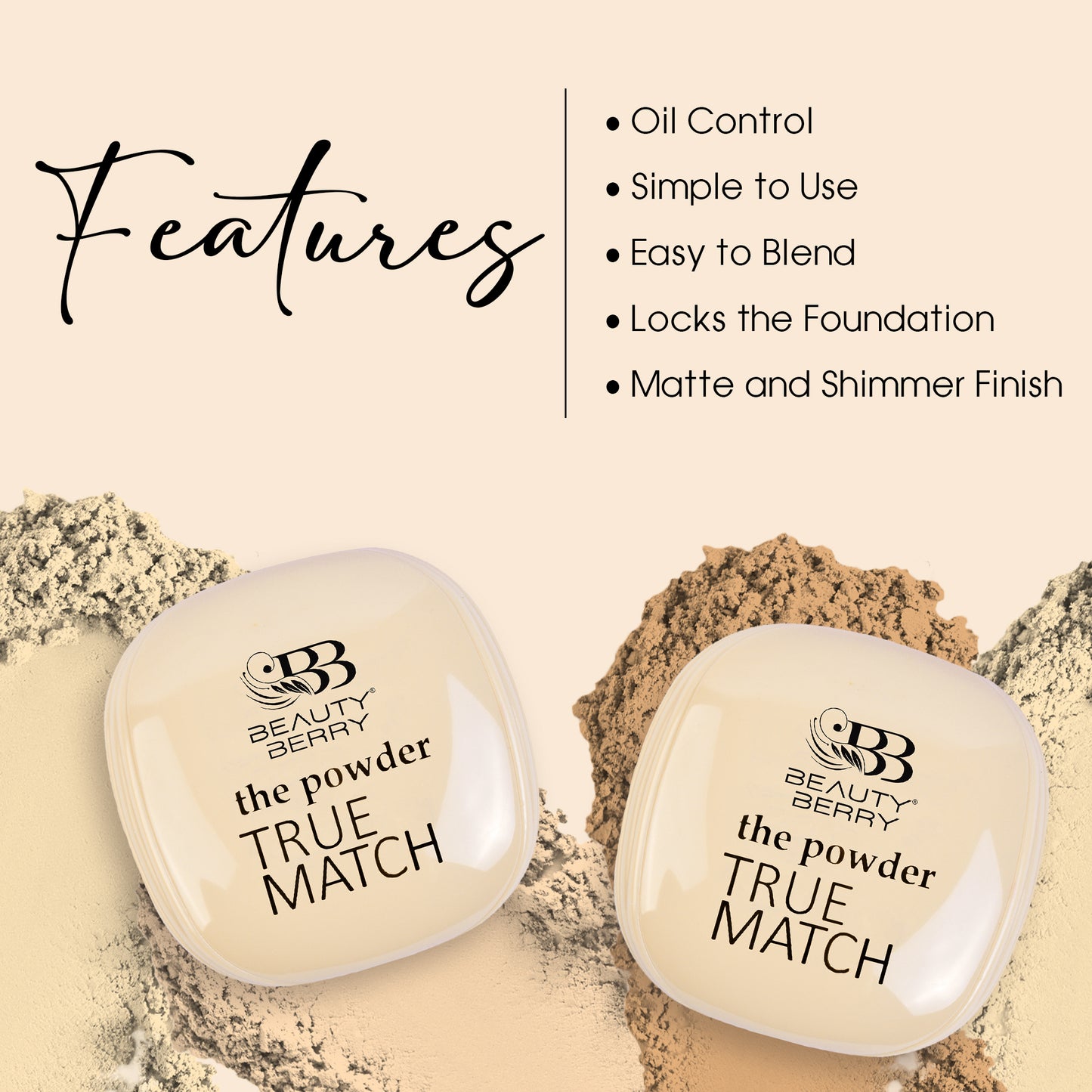 Beauty Berry True Match Compact Powder