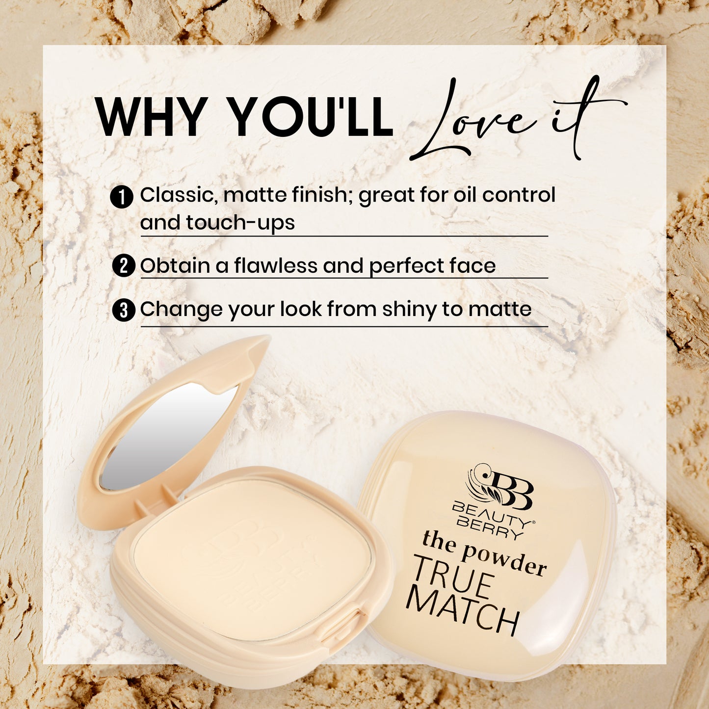 Beauty Berry True Match Compact Powder