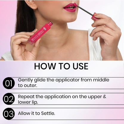 Beauty Berry Hold Up All Day Non Transfer Lipstick